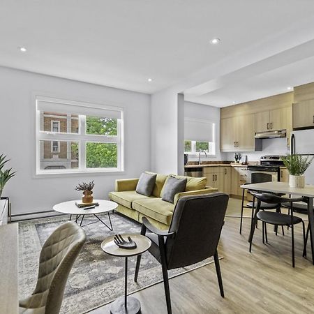 Stylish 2 Bedroom Haven By Jean Talon Market Montreal Exterior foto
