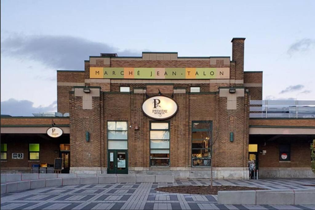 Stylish 2 Bedroom Haven By Jean Talon Market Montreal Exterior foto